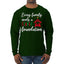 Every Family Needs a Stable Foundation Christmas Mens Long Sleeve Shirt