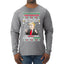 Trump This is the Greatest Ugly Christmas Sweater Mens Long Sleeve Shirt