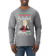 Trump This is the Greatest Ugly Christmas Sweater Mens Long Sleeve Shirt