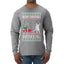 Merry Christmas Shitter's Full Christmas Vacation Ugly Christmas Sweater Mens Long Sleeve Shirt