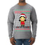 Red Light Green Light Ugly Christmas Sweater Mens Long Sleeve Shirt
