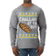 Challah At Ya Boy Ugly Christmas Sweater Mens Long Sleeve Shirt