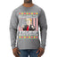 All I Want For Christmas is Trump Back In Office Ugly Christmas Sweater Mens Long Sleeve Shirt