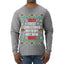 First Christmas With My Hot New Wife Ugly Christmas Sweater Mens Long Sleeve Shirt