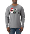 Hipster Santa IPAs and Sleigh? Christmas Mens Long Sleeve Shirt