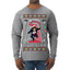 Nakatomi Plaza Happy Trails Hanz Ugly Christmas Sweater Mens Long Sleeve Shirt