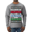 All I Want For Christmas Is Peace on Earth  Ugly Christmas Sweater Mens Long Sleeve Shirt