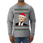 Treason's Greetings Biden President Humor Ugly Christmas Sweater Mens Long Sleeve Shirt