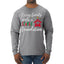 Every Family Needs a Stable Foundation Christmas Mens Long Sleeve Shirt