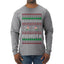 Feliz Navidad Bichota Ugly Christmas Sweater Mens Long Sleeve Shirt