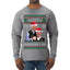 Beginning To Look Like You Miss Us Trump Carlson 24 Ugly Christmas Sweater Mens Long Sleeve Shirt
