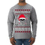 Valhalla Deck The Halls With Skulls & Bodies Ugly Christmas Sweater Mens Long Sleeve Shirt