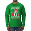 Michael Scott The Name is Bond Santa Bond Ugly Christmas Sweater Mens Long Sleeve Shirt