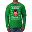 Impish or Admirable Dwight Schrute Ugly Christmas Sweater Mens Long Sleeve Shirt