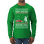 Merry Christmas Shitter's Full Christmas Vacation Ugly Christmas Sweater Mens Long Sleeve Shirt