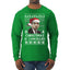Christmas Is Cancelled Michael Scott Office Ugly Christmas Sweater Mens Long Sleeve Shirt
