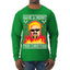 Have A Merry Fieri Christmas  Ugly Christmas Sweater Mens Long Sleeve Shirt