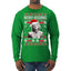 Merry Kissmas  Christmas Mens Long Sleeve Shirt