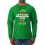 Let's Go Brandon Elf Christmas Mens Long Sleeve Shirt