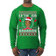Le'th Go Brandon  Ugly Christmas Sweater Mens Long Sleeve Shirt