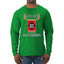 Let's Get Blitzened Christmas Mens Long Sleeve Shirt