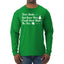 Dear Santa, Just Leave your Credit Card Christmas Mens Long Sleeve Shirt