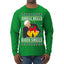 Jingle Bells Biden Smells Ugly Christmas Sweater Mens Long Sleeve Shirt