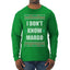I Don't Know Margo Individual Couples Ugly Christmas Sweater Mens Long Sleeve Shirt