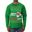Where My Ho's At? Ugly Christmas Sweater Mens Long Sleeve Shirt