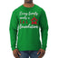 Every Family Needs a Stable Foundation Christmas Mens Long Sleeve Shirt
