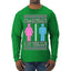 All I Want For Christmas Is For There To Be Two Genders Ugly Christmas Sweater Mens Long Sleeve Shirt