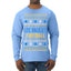 City of Los Angeles LAC American Football Fantasy Fan Ugly Christmas Sweater Unisex Crewneck Sweatshirt