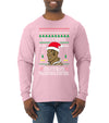Tyson lisp Believe In Thomthin Thacrifithing Everythin Ugly Christmas Sweater Mens Long Sleeve Shirt