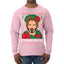 It's Keanu Wreaths Ugly Christmas Sweater Mens Long Sleeve Shirt