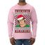 Office Phyllis Navidad Happy Holiday Ugly Christmas Sweater Mens Long Sleeve Shirt