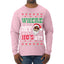 Where My Ho's At? Ugly Christmas Sweater Mens Long Sleeve Shirt