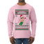 Christmas Karol Santa's Favorite Bichota Ugly Christmas Sweater Mens Long Sleeve Shirt