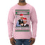 Beginning To Look Like You Miss Us Trump Carlson 24 Ugly Christmas Sweater Mens Long Sleeve Shirt