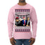 Dreaming of a right christmas conservative crew  Ugly Christmas Sweater Mens Long Sleeve Shirt