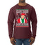 Michael Scott The Name is Bond Santa Bond Ugly Christmas Sweater Mens Long Sleeve Shirt