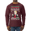 Trump This is the Greatest Ugly Christmas Sweater Mens Long Sleeve Shirt