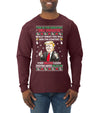 Trump This is the Greatest Ugly Christmas Sweater Mens Long Sleeve Shirt