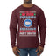 This Is My Zoom Ugly Christmas Party Sweater Ugly Christmas Sweater Mens Long Sleeve Shirt
