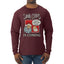 Santa Claus Is Coming, That's What She Said Christmas Mens Long Sleeve Shirt