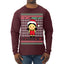 Red Light Green Light Ugly Christmas Sweater Mens Long Sleeve Shirt