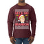 Trump Let’s Go Brandon Ugly Christmas Sweater Mens Long Sleeve Shirt