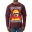 Have A Merry Fieri Christmas  Ugly Christmas Sweater Mens Long Sleeve Shirt