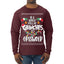 In A World Full Of Grinches Be A Grizwold Ugly Christmas Sweater Mens Long Sleeve Shirt
