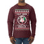 Out Here Looking Like A Snack Cookie Ugly Christmas Sweater Mens Long Sleeve Shirt