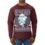 They Call Me Snowmeiser I'm Too Much  Ugly Christmas Sweater Mens Long Sleeve Shirt